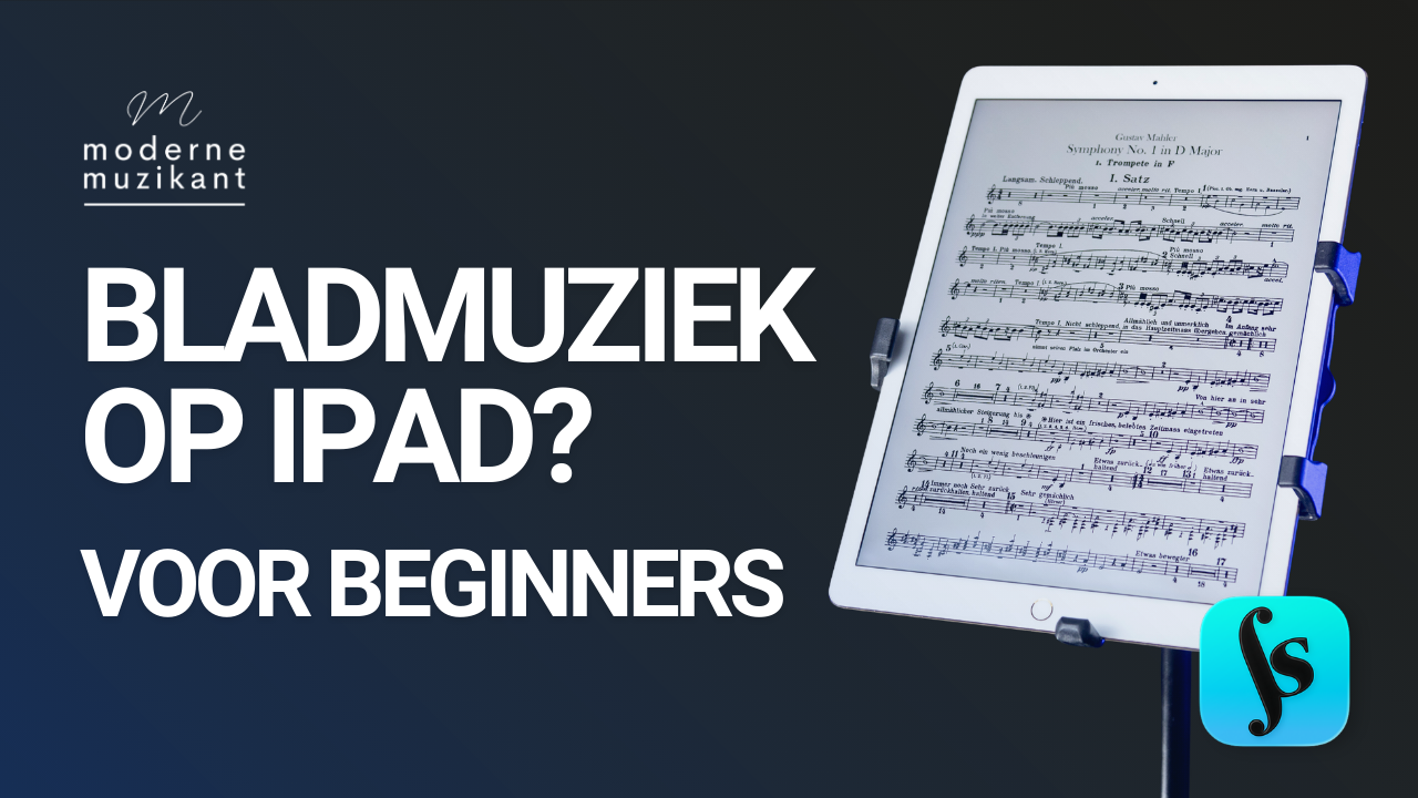 Video laden: iPad/Tablet voor Bladmuziek Teaser